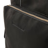 Leather Shoulder Bag Black Alicante