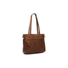 Leather Shoulder Bag Cognac Alicante