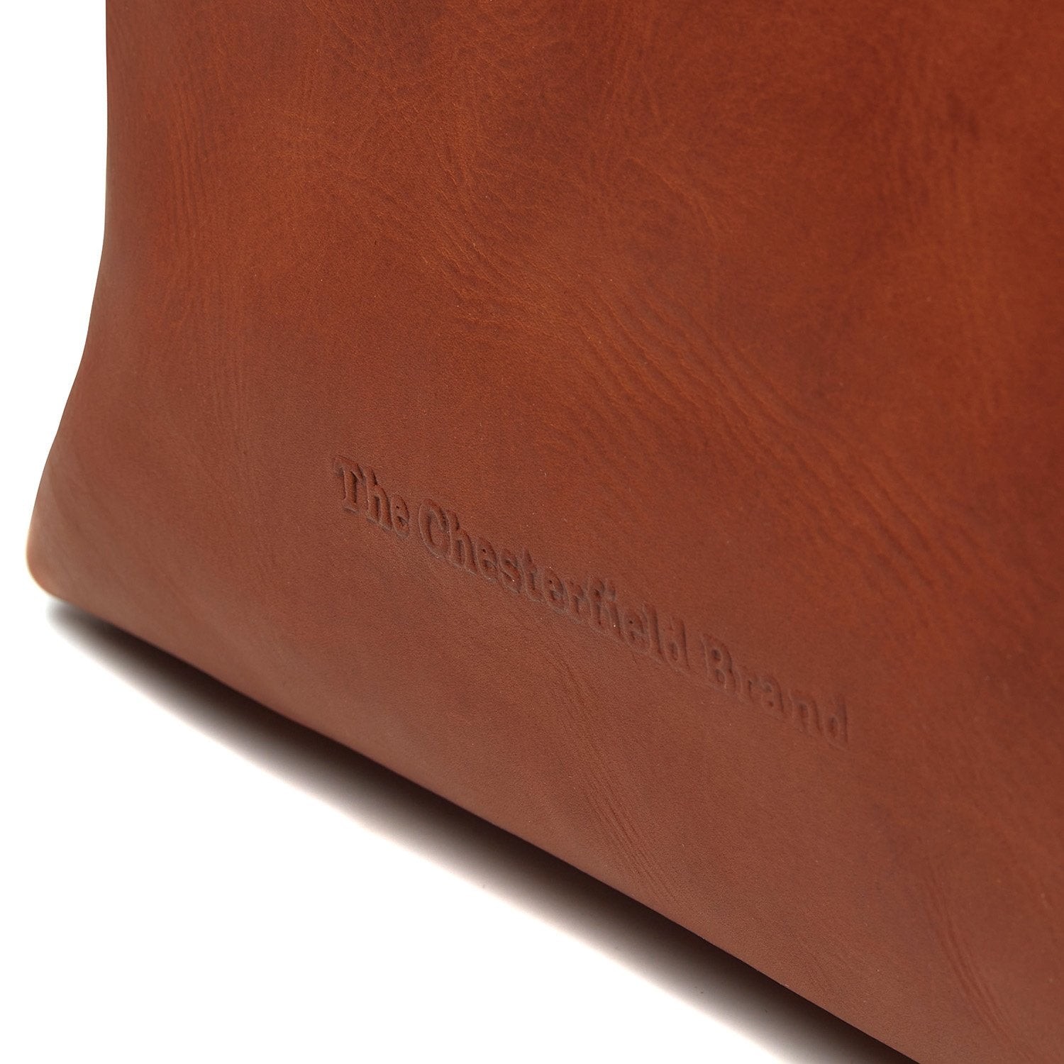 Leather Shopper Cognac Florida