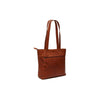 Leather Shopper Cognac Florida