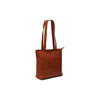 Leather Shopper Cognac Florida