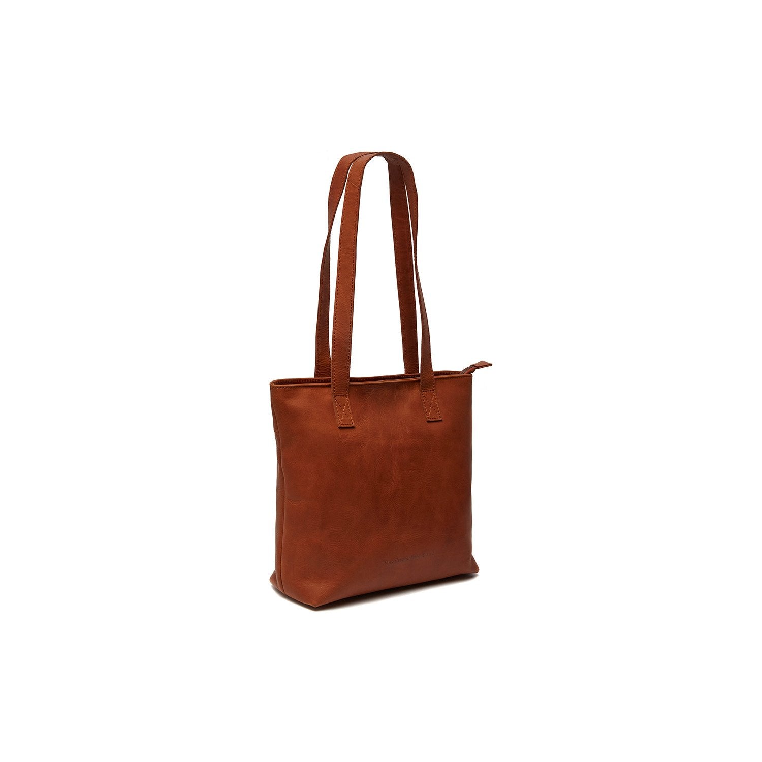 Leather Shopper Cognac Florida