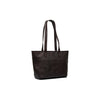 Leather Shopper Brown Monza