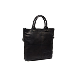 Leather Shopper Black Ontario