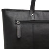 Leather Shopper Black Salo