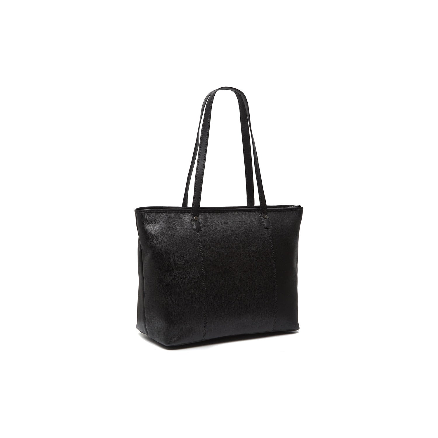 Leather Shopper Black Salo