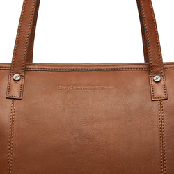 Leather Shopper Cognac Salo