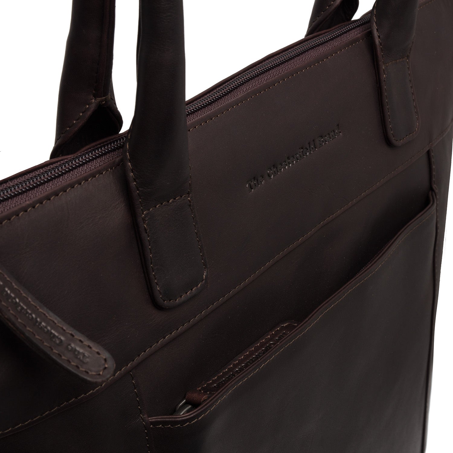 Leather Shopper Brown Altona