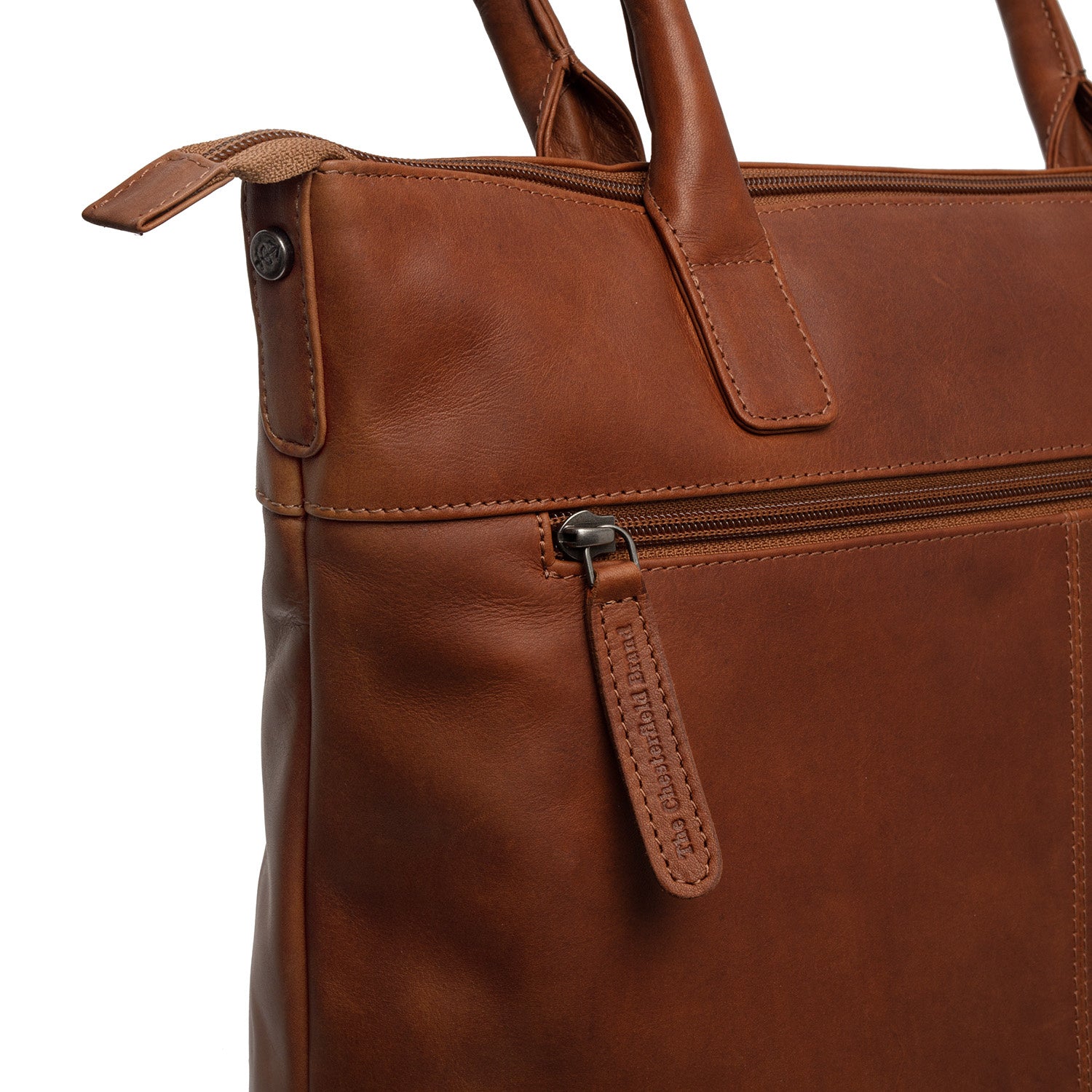 Leather Shopper Cognac Altona