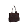 Leather Shopper Brown Fidenza