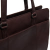 Leather Shopper Brown Fidenza