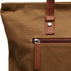 Canvas Shopper Olive Green Alicia