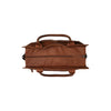 Leather Shopper/Diaper bag Cognac Elody