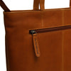 leren shopper cognac emilia