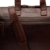 Leather Laptop Bag Brown Levanto