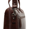 Leather Laptop Bag Brown Levanto