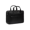 Leather Laptop Bag Black Ryan