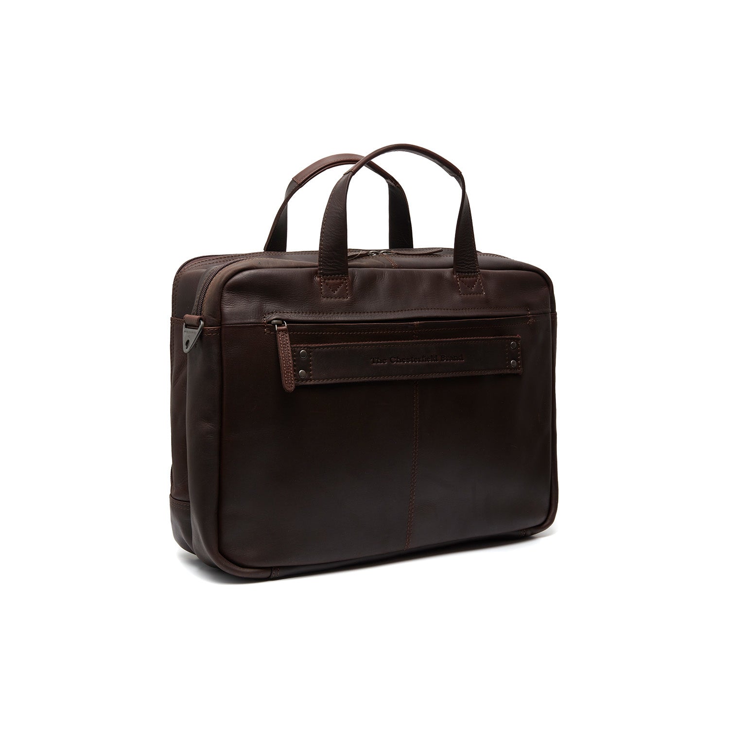 Leather Laptop Bag Brown Ryan