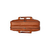 Leather Laptop Bag Cognac Ryan