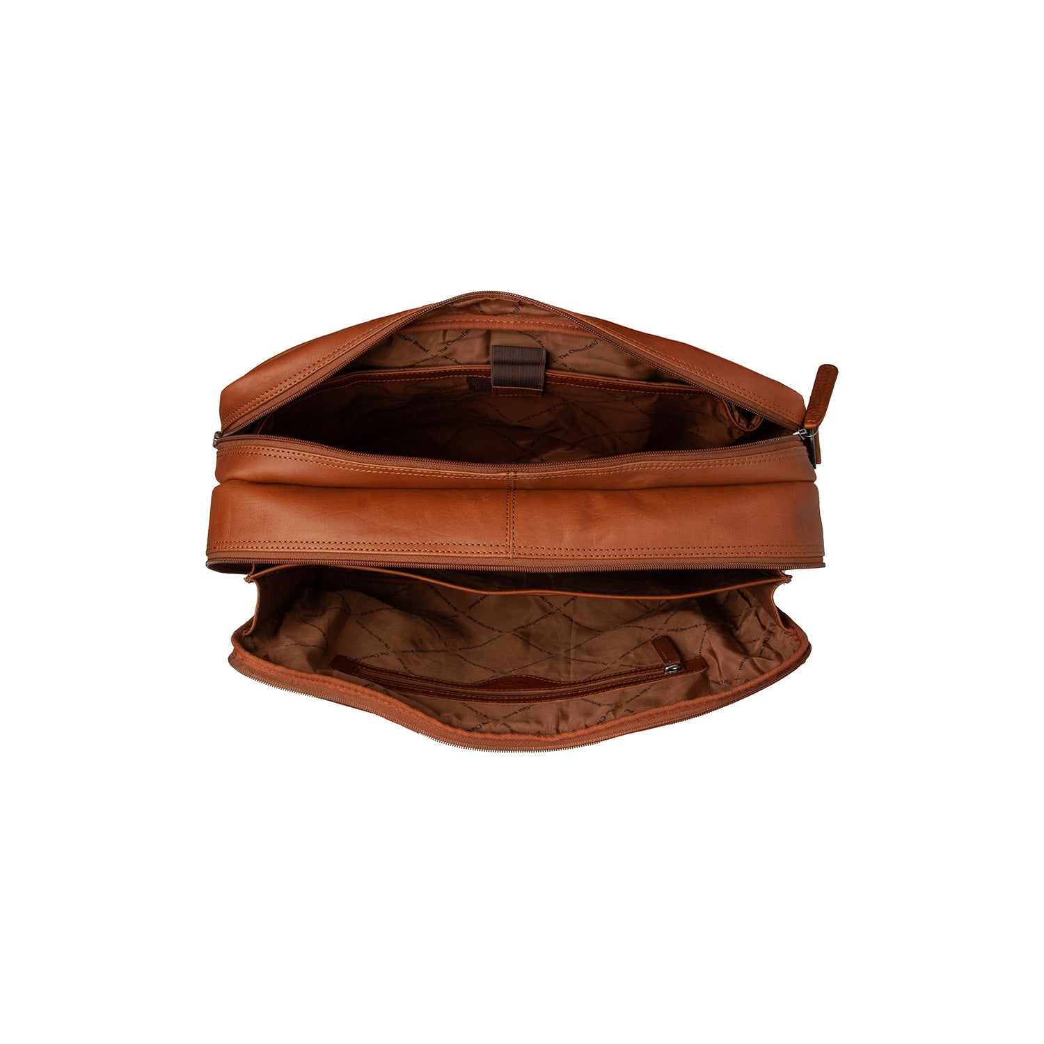 Leather Laptop Bag Cognac Ryan