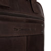 Leather Laptop Bag Brown Calvi