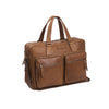 Leather Laptop Bag Cognac Misha