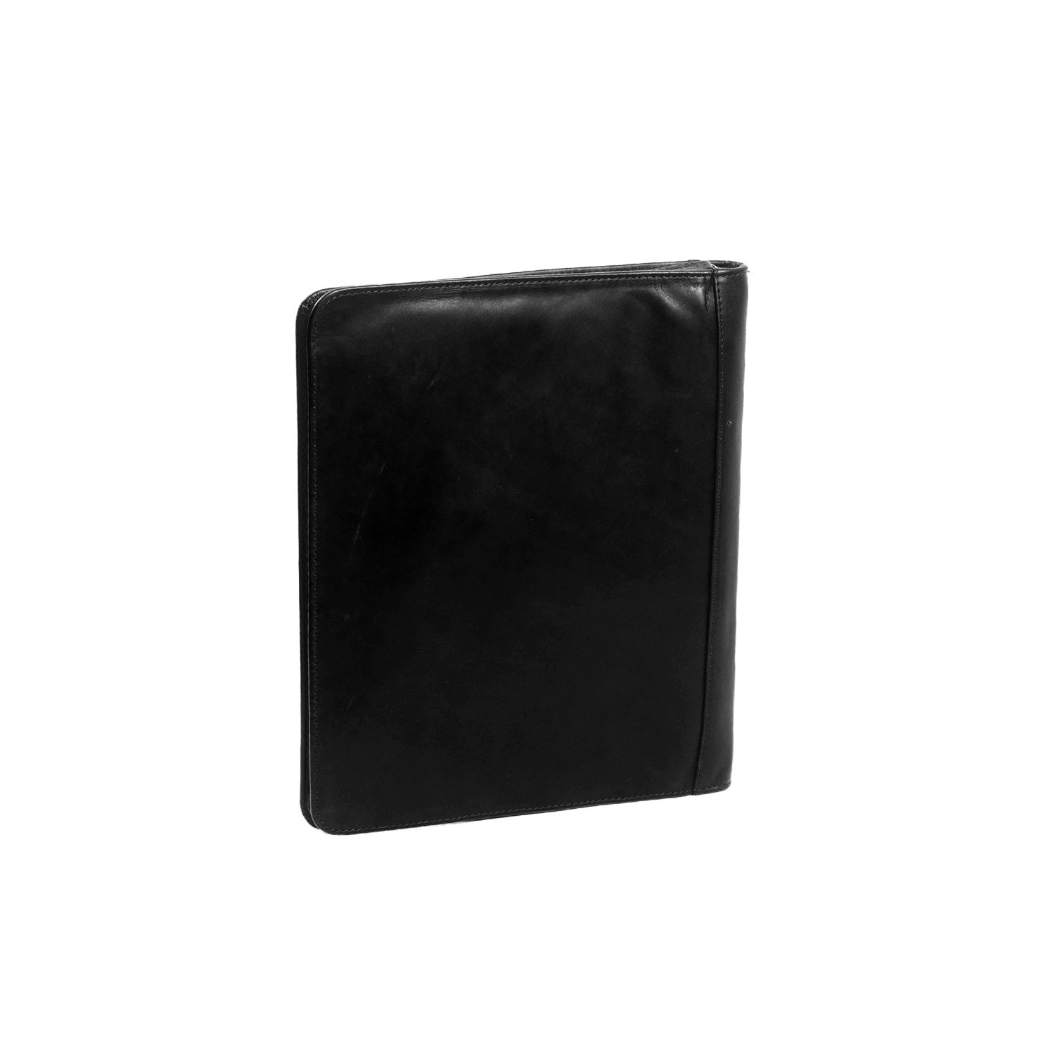 Black leather document bag best sale