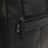 Leather Laptop Bag Black Santiago