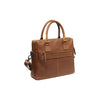 Leather Laptop Bag Cognac Santiago