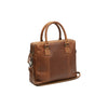 Leather Laptop Bag Cognac Santiago