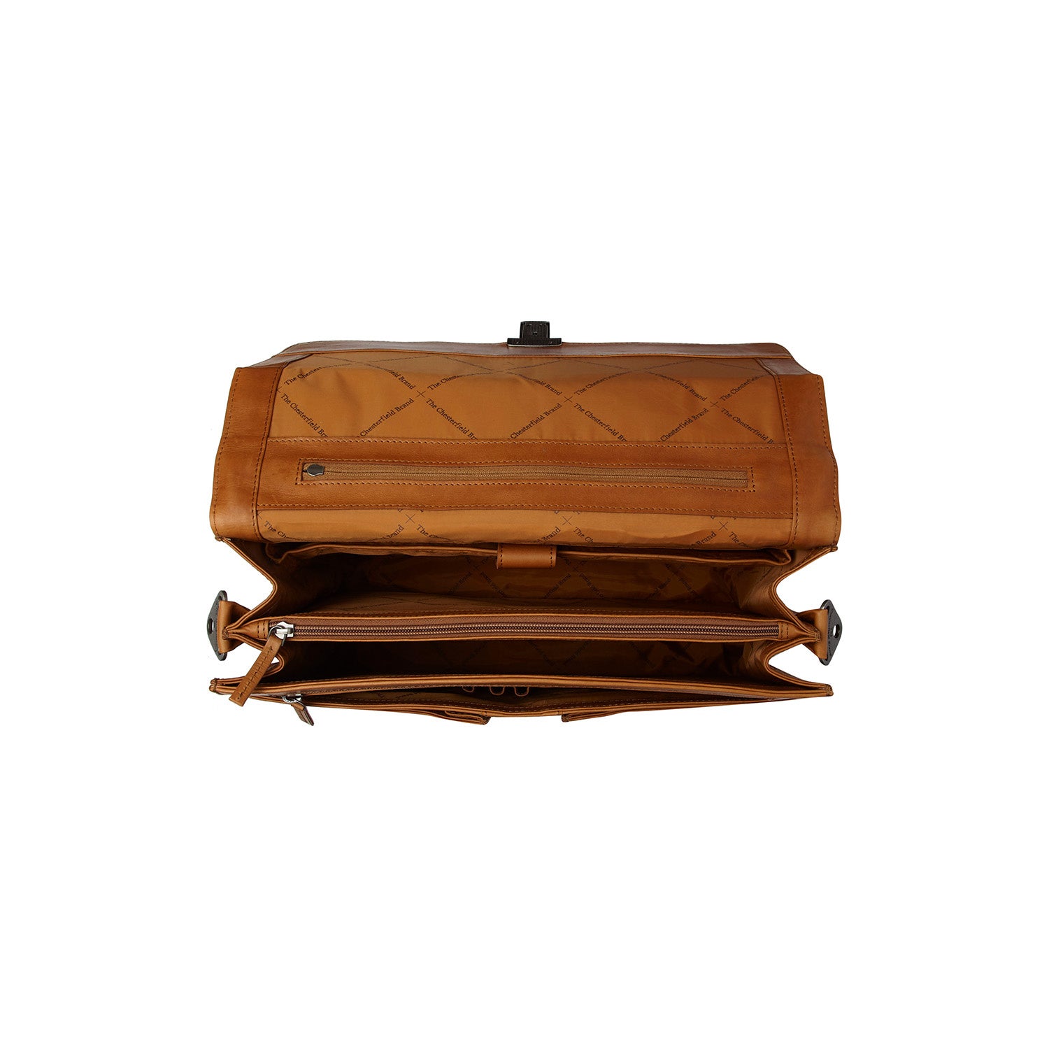 Leather Briefcase Cognac Stuttgart