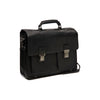 Leather Briefcase Black Springfield