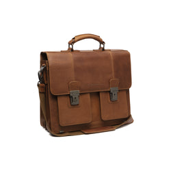 leren aktetas cognac springfield