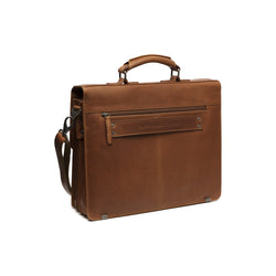 leren aktetas cognac springfield