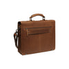 Leather Briefcase Cognac Springfield