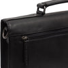 Leather Briefcase Black Venice