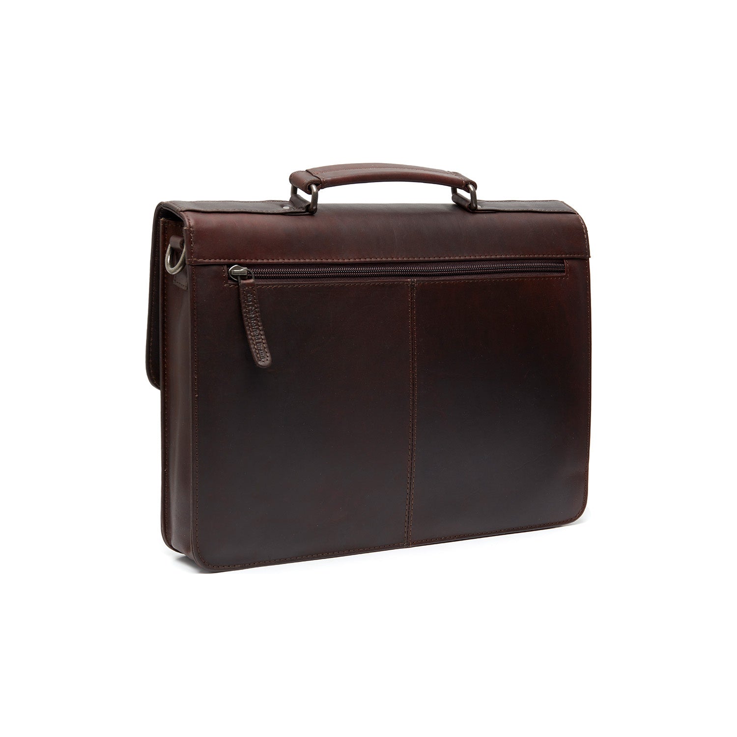 Leather Briefcase Brown Venice