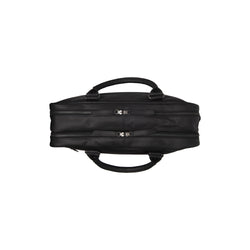 Leather Laptop Bag Black Boston