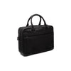 Leather Laptop Bag Black Boston