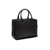 Leather Laptop Bag Black Boston