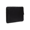 Leather Laptop Sleeve 14 Inch Black Clinton