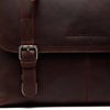 Leather Laptop Bag Brown Vento