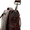 Leather Laptop Bag Brown Vento