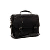 Leather Laptop Bag Black Imperia