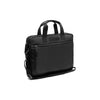 Leather Laptop Bag Black Narvik