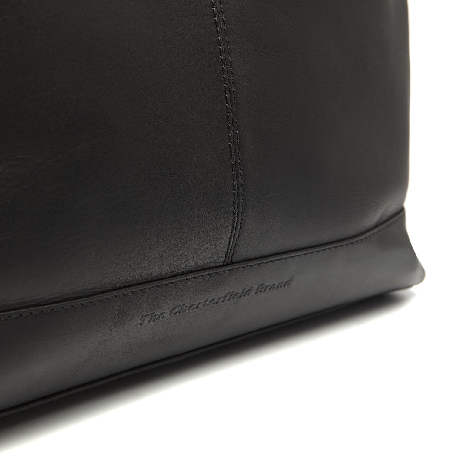 Leather Shoulder Bag Black Amelia