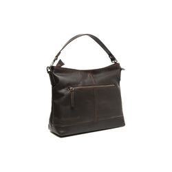 Leather Shoulder Bag Brown Amelia