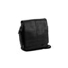 Leather Shoulder Bag Black Remy