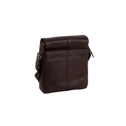 Leather Shoulder Bag Brown Remy