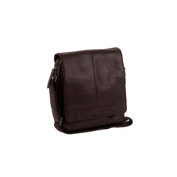 Leather Shoulder Bag Brown Remy